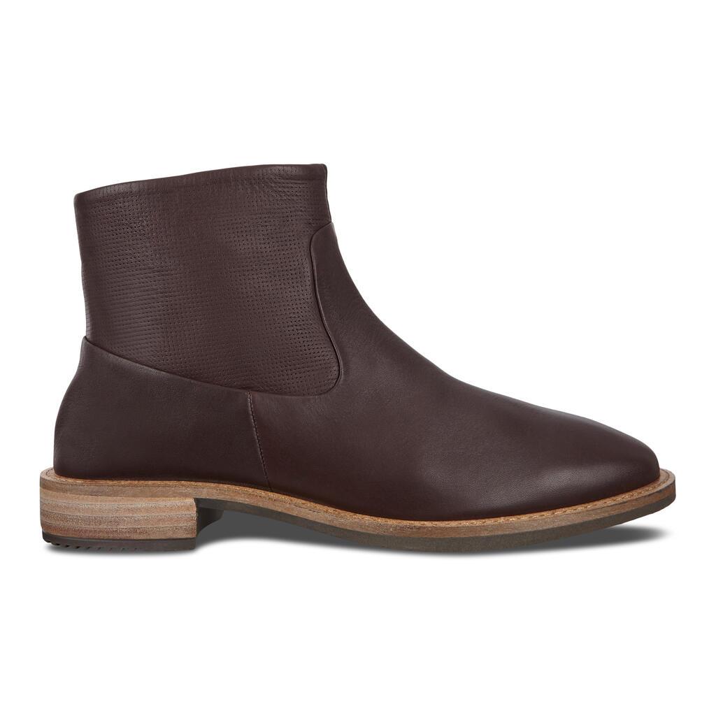 Ecco Sartorelle 25 Womens Ankle Boots Coffee Outlet - India FQZ-042978